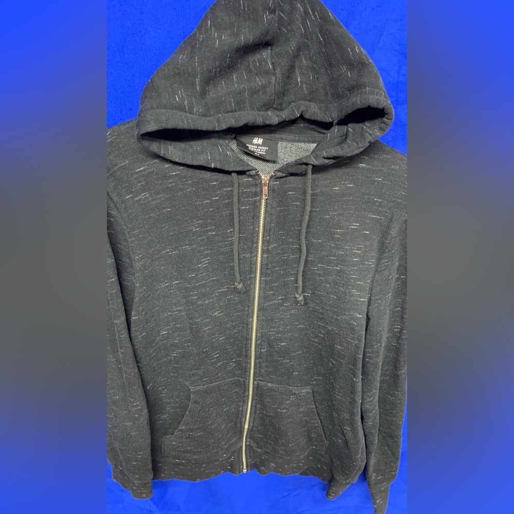 H&M zip up hoodie vintage jacket Size small